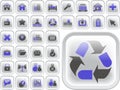 Ultimate vector icon or button pack