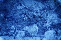 Ultra blue Tin texture, steel wall surface or metallic aluminium background Royalty Free Stock Photo