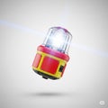 ultra-bright emergency beacon light Royalty Free Stock Photo