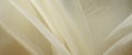 Ultra delicate thin ivory colored fabric