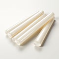 Ultra Hd Clear Plastic Rods On White Surface - High Definition Photograph