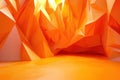 ultra HD picture of Polygonal backgroundorange Royalty Free Stock Photo