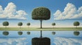 Ultra Hd Realistic Surreal Conservancy Painting By Magritte