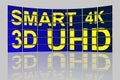 Ultra High Definition smart TV concept