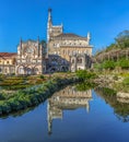 Ultra Large view of the back facade of the Bussaco Palace Royalty Free Stock Photo