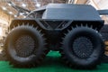 Ultra-low pressure amphibious all-terrain vehicle Royalty Free Stock Photo