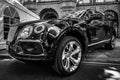 Ultra luxury crossover SUV Bentley Bentayga, 2016. Royalty Free Stock Photo