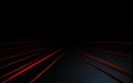 Ultra Minimalistic Red Lines PPT Background on Simple Black Paper. Perfect for Presentations.