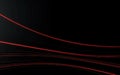 Ultra Minimalistic Red Lines PPT Background on Simple Black Paper. Perfect for Presentations.