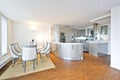 Ultra modern designer kitchen with dining area