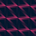 Ultra Modern Geometric Seamless Pattern Trend Vector Pink Black Abstraction Royalty Free Stock Photo