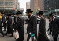 Ultra-Orthodox Jews protest against Israel in New York