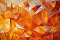 ultra quality image of Polygonal backgroundorange Royalty Free Stock Photo