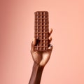 Ultra Realistic African Influenced Industrial Chocolate Bar Design
