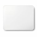 Ultra-realistic Empty Mouse Pad Mockup With White Background Royalty Free Stock Photo