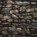 Ultra Realistic Medieval Stacked Stone Texture - Detailed Fibrous Prompt