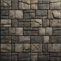 Ultra Realistic Medieval Stacked Stone Texture - Seamless 3d Model