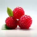 Ultra Realistic Raspberry Rendering With Illusion Of Three-dimensionality