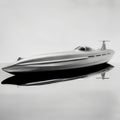 1936 Aerodynamic Boat Design Study Royalty Free Stock Photo