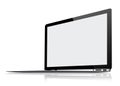 Ultra Thin Laptop on white