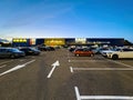 Ultra View: IKEA Store with Client Cars Parked Outside