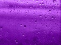 Ultra Violet background made of rain drop. Ultra Violet backdrop for your design. Trendy color concept of the year. Royalty Free Stock Photo