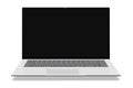 Ultrabook on a white background Royalty Free Stock Photo