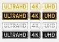 UltraHD logos