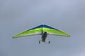 Ultralight airplane in a blue sky Royalty Free Stock Photo