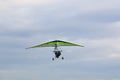 Ultralight airplane after take off Royalty Free Stock Photo