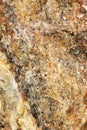 Closeup of reddish and ochre Mineral