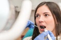 Ultrasonic cleaning of teeth