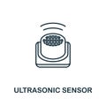 Ultrasonic Sensor icon. Simple element from sensors icons collection. Creative Ultrasonic Sensor icon ui, ux, apps