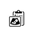 Ultrasonography Flat Icon