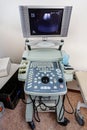 Ultrasound apparatus, department of ultrasound diagnostics Royalty Free Stock Photo