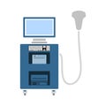 Ultrasound Diagnostic Machine Icon