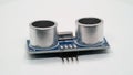 Ultrasound IR detection sensor electronic component module ultrasonic. Royalty Free Stock Photo
