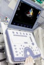 Ultrasound medical device in ICU