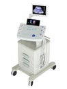 Ultrasound scanner for ultrasonography Royalty Free Stock Photo