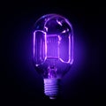 Ultraviolet lamp Royalty Free Stock Photo