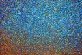 Ultraviolet pebbles create nice pattern, gravel texture