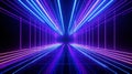 ultraviolet spectrum, blue violet neon lights, laser show, night club, equalizer, abstract