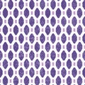 Ultraviolet vintage seamless print. Geometric abstraction on a w