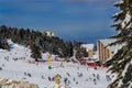 Uludag Mountain ski resort. Bursa, Turkey Royalty Free Stock Photo