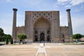 Ulugh Beg madrasah Royalty Free Stock Photo