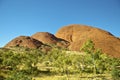 Uluru Ayers Rock Australia Ayers Rock, Uluru, glowing in evening sun, Outback, Australia. Royalty Free Stock Photo