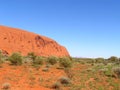 Ayers Rock or Uluru in Australia Royalty Free Stock Photo