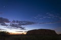 Uluru / Ayers Rock at Sunrise, Northern Territory, Australia Royalty Free Stock Photo