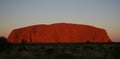 Uluru Ayers Rock at Sunset
