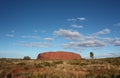 Uluru (Ayers Rock) Royalty Free Stock Photo